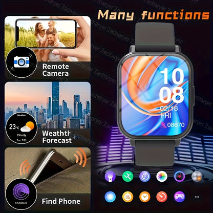 Smartwatch Masculino ZACHARYER Compatível com iPhone/Android