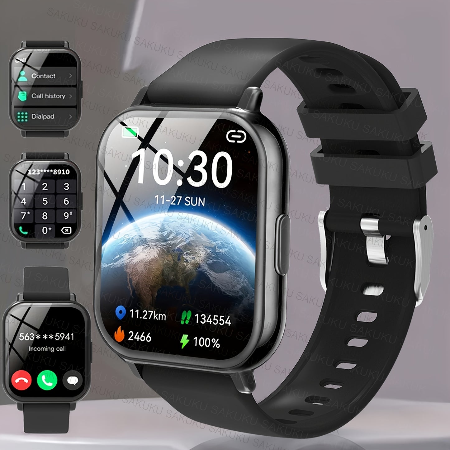 Smartwatch Masculino ZACHARYER Compatível com iPhone/Android