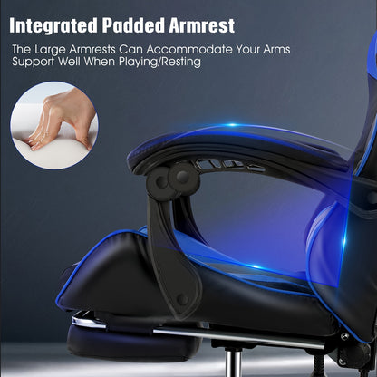 Cadeira Gamer Ergonômica Reclinável Design Racing