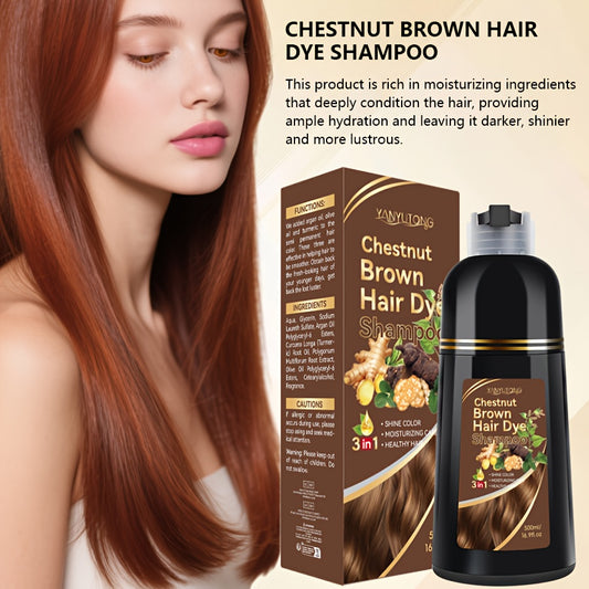 Shampoo totalizante 3 em 1 para coloração rápida 500ml