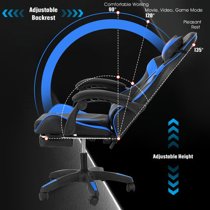 Cadeira Gamer Ergonômica Reclinável Design Racing