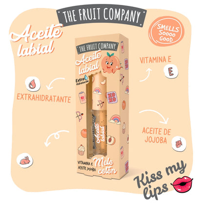 Gloss Labial de Pêssego 3,6 ml | The Fruit Company