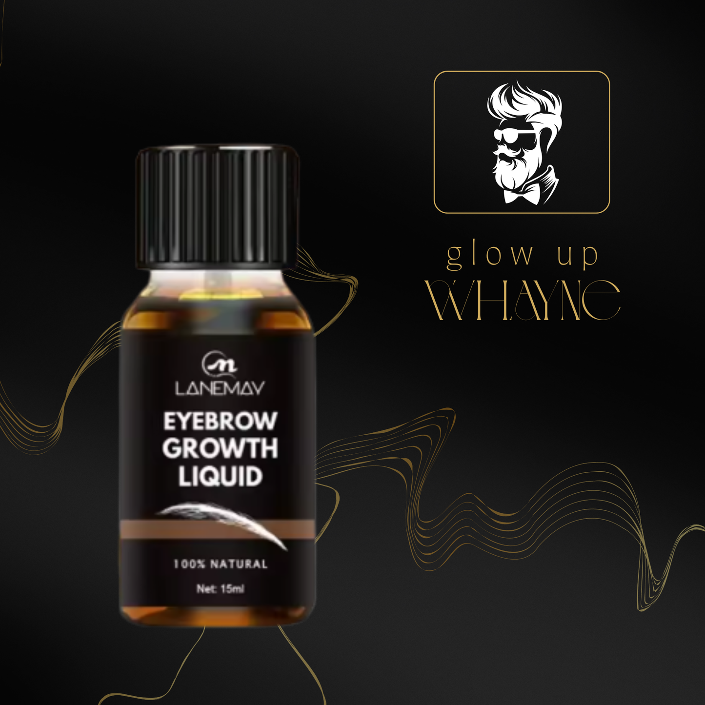 Soro de crescimento de sobrancelha