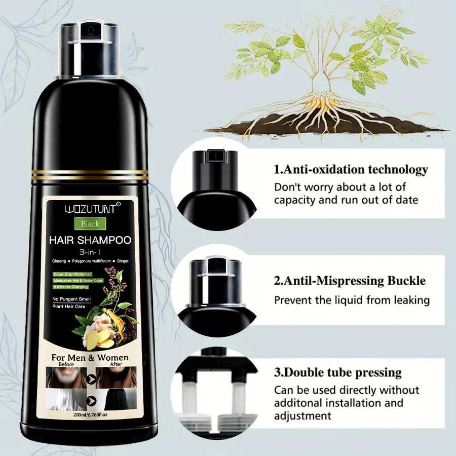 Shampoo Natural 3 em 1