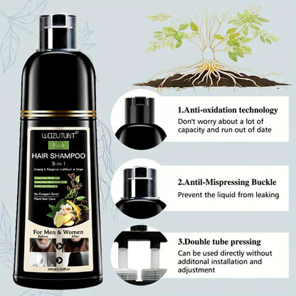 Shampoo Natural 3 em 1