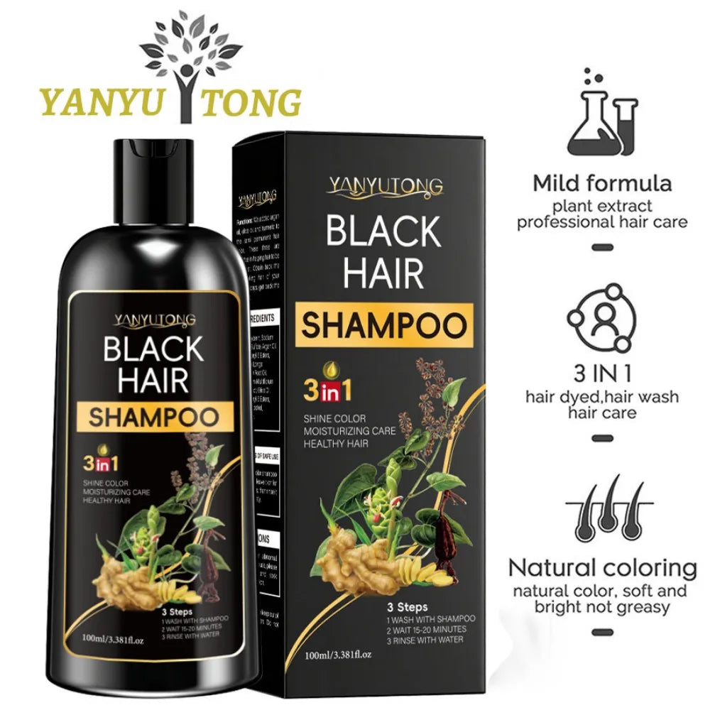 Shampoo 3 em 1 Nutrição Profunda e Fórmula Suave à Base de Plantas