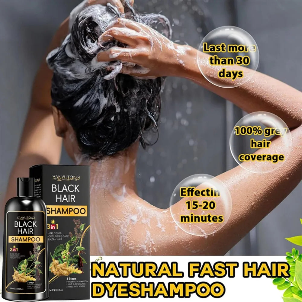 Shampoo 3 em 1 Nutrição Profunda e Fórmula Suave à Base de Plantas