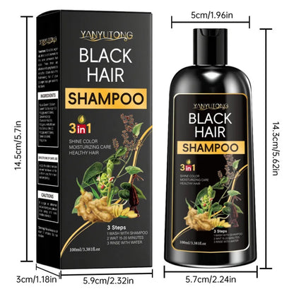 Shampoo 3 em 1 Nutrição Profunda e Fórmula Suave à Base de Plantas