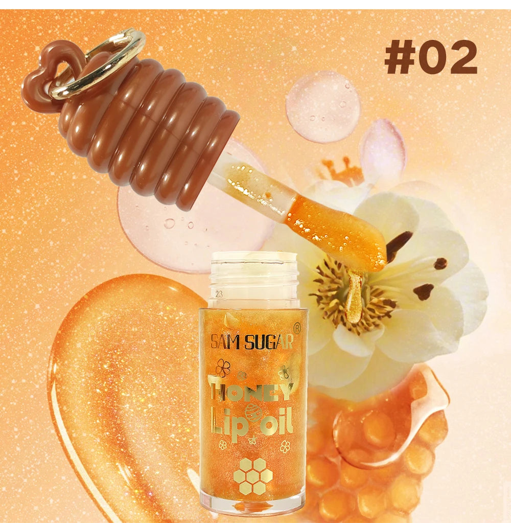 Gloss labial com essência de mel