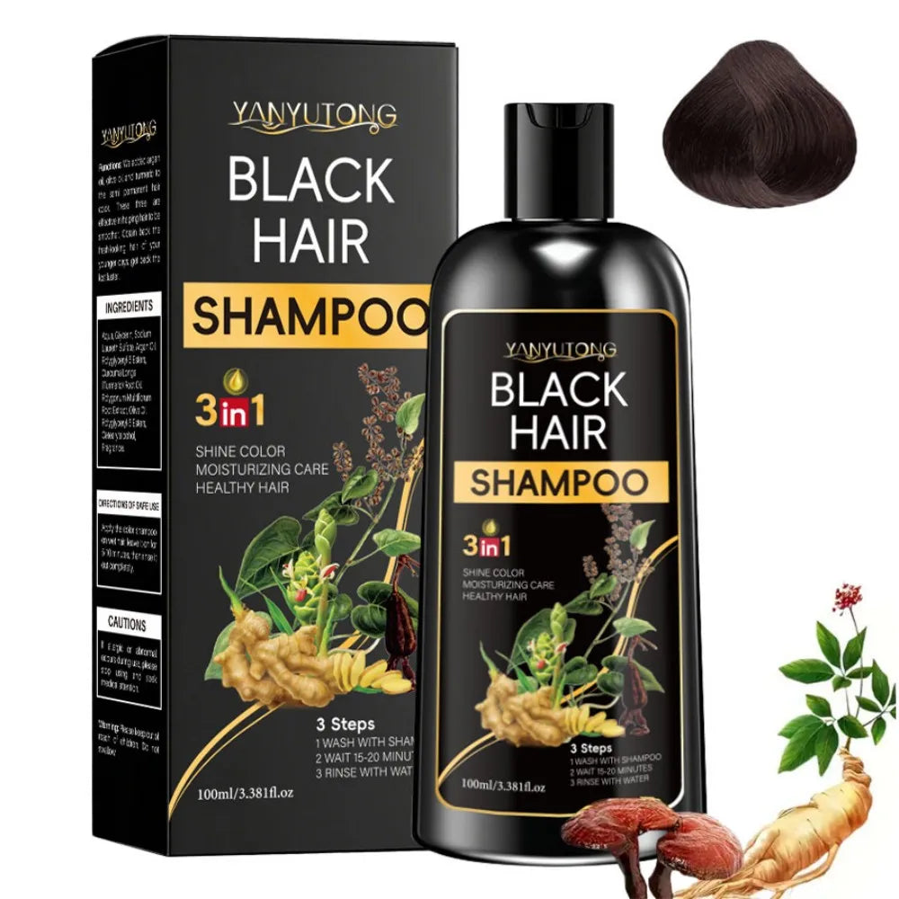 Shampoo 3 em 1 Nutrição Profunda e Fórmula Suave à Base de Plantas