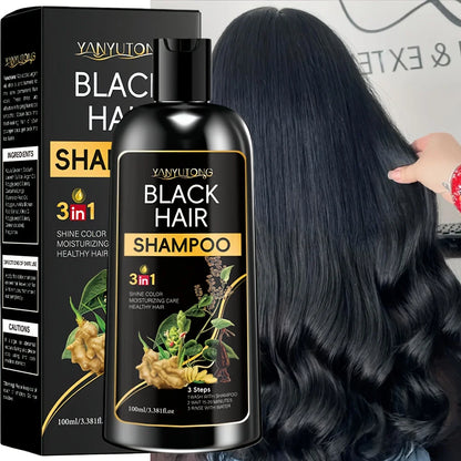 Shampoo 3 em 1 Nutrição Profunda e Fórmula Suave à Base de Plantas