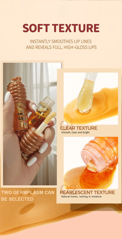 Gloss labial com essência de mel